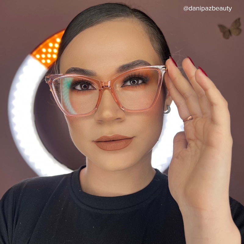 Hilary Butterfly Pink Glasses6