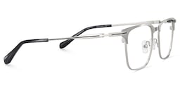 Marshall Rectangle Silver Glasses4
