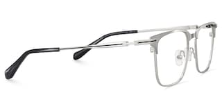 Marshall Rectangle Silver Glasses4