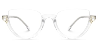 Felicia Cat Eye Crystal Glasses0