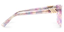 Mae Square Purple Glasses4