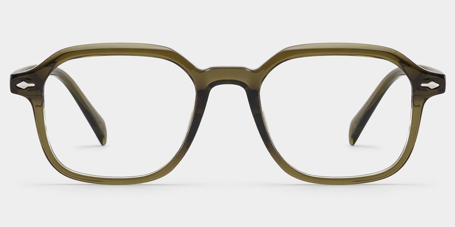 Josh Green Frame Glasses with Rectangle Frame Online | ZEELOOL1