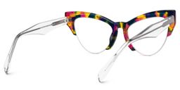 Castealia Cateye Multicolor Glasses3