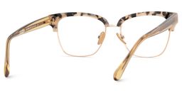 Ellis Tortoise Browline Glasses9
