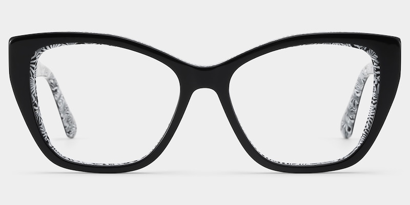 Blaise Cat-Eye Black Glasses good-img