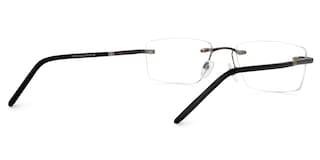 Amariliz Rectangle Black Glasses3