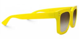 Liizbeett Yellow Square Sunglasses2
