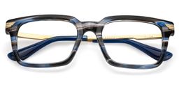 Sayoum Rectangle Black Glasses2