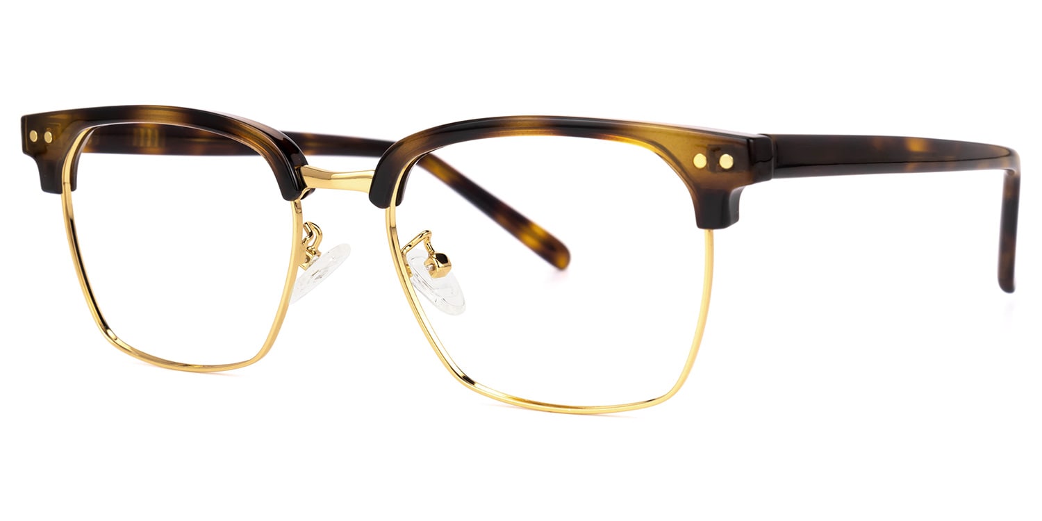 Keshia Browline Tortoise Glasses | Zeelool Glasses