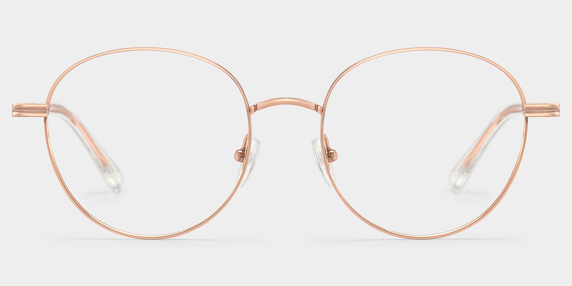 Titanium Celena Eyeglasses, Celena Round Glasses -Zeelool Glasses0