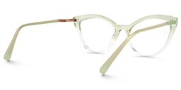 Camelia Cateye Green Glasses3