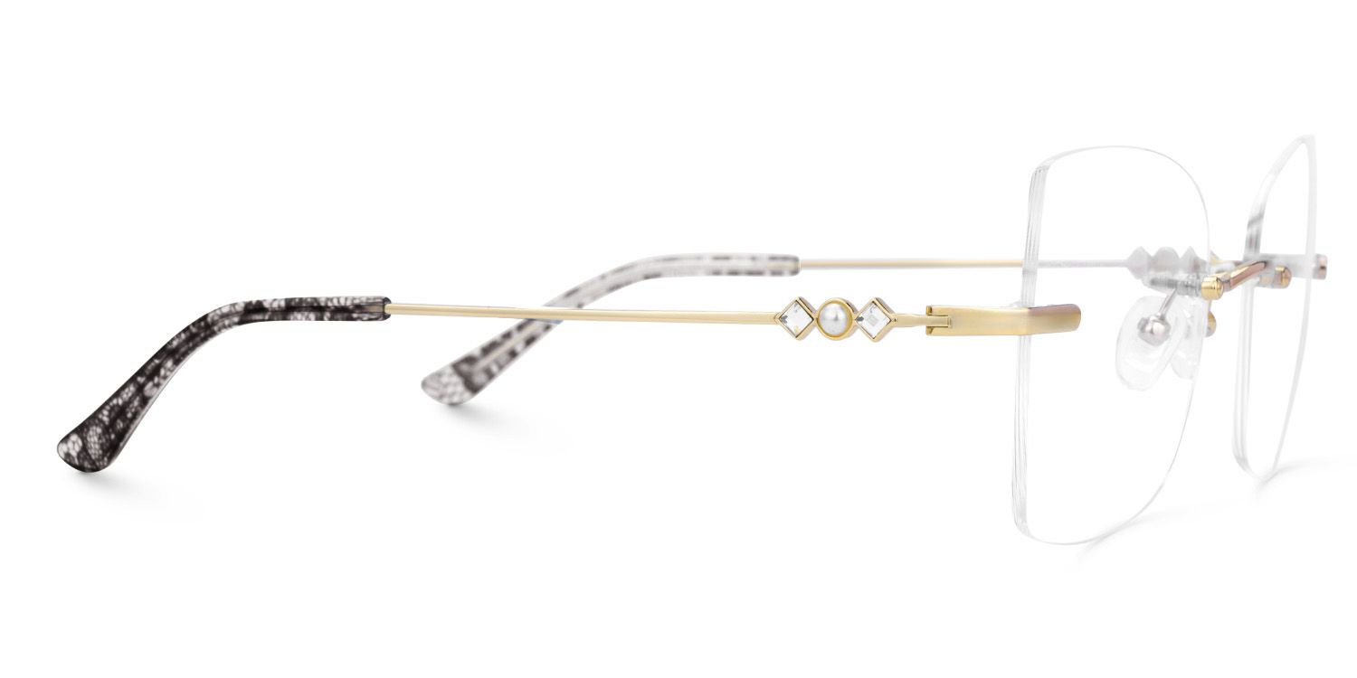 Tierney Designer Butterfly Metal Rimmed Spectacles  | Zeelool2
