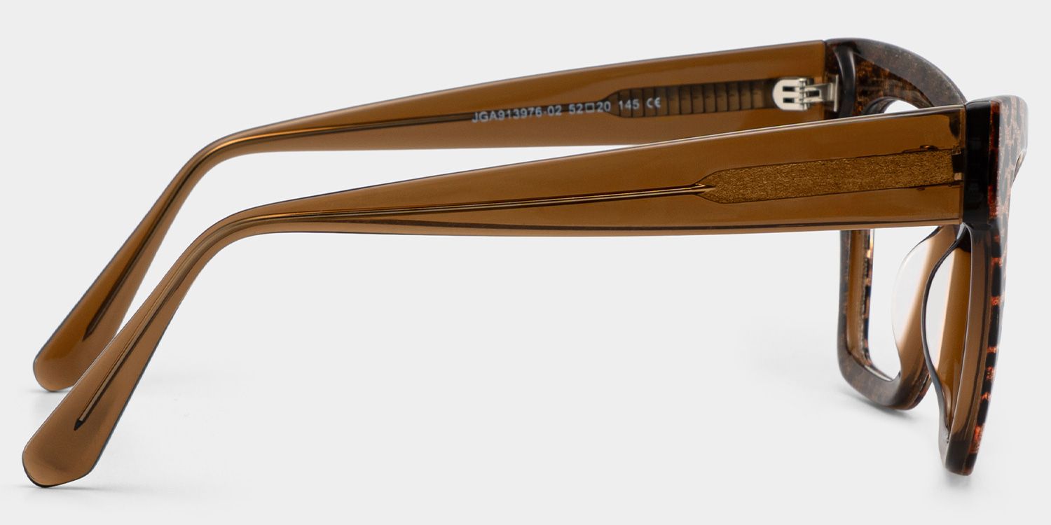 Designer Ansyah Cat Eye Leopard Print Frame Glasses3