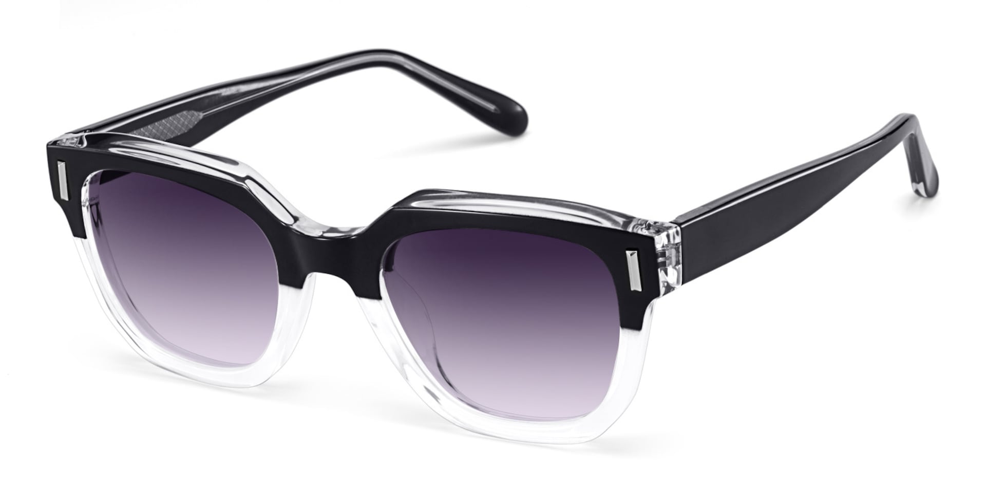 Nia Black Crystal Square Sunglasses Online | Zeelool2