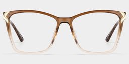 Mia Square Brown Glasses1