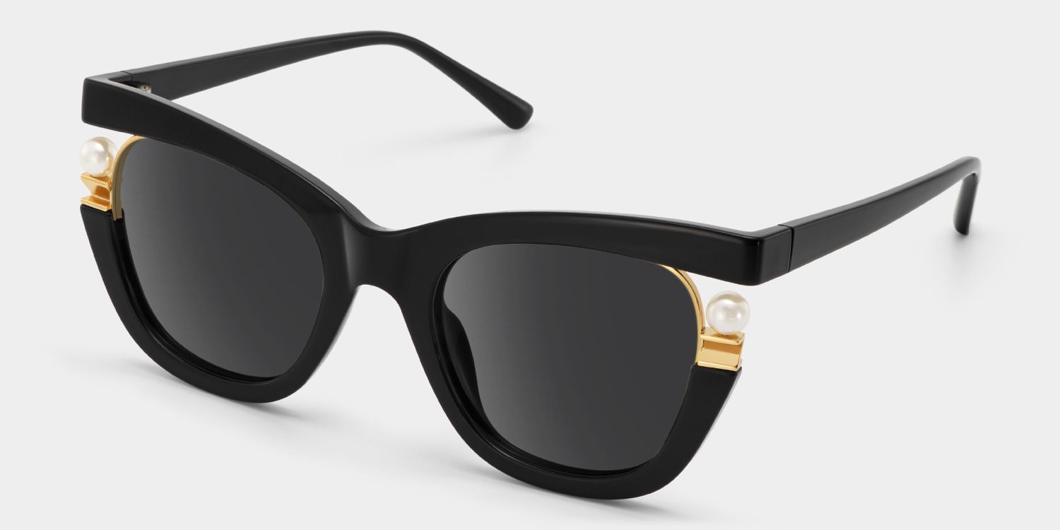 Pearl - Cat Eye Glasses with Pearls