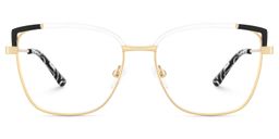 Gibbons Square Black White Glasses1