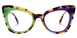 Dunkley Cateye Multicolor Glasses0