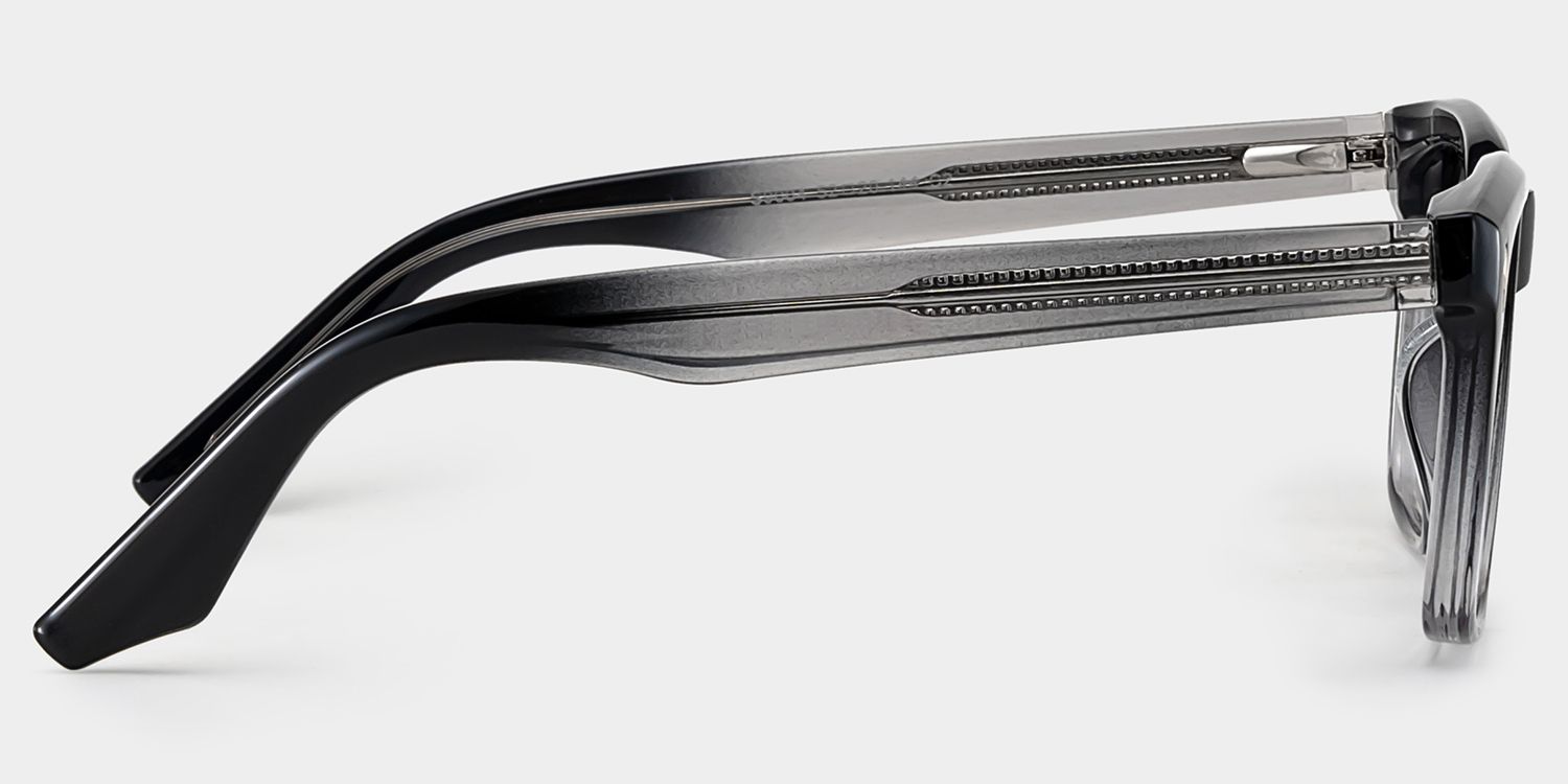 Fletcher Black Frame Glasses with Rectangle Frame Online | ZEELOOL