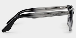 Fletcher Rectangle Black Glasses3