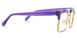 Kiana Square Purple Glasses2