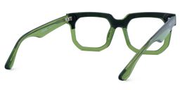 Ramcevic Square Green Glasses5
