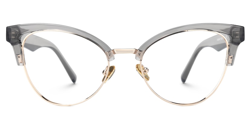 Charlene Browline Gray Glasses