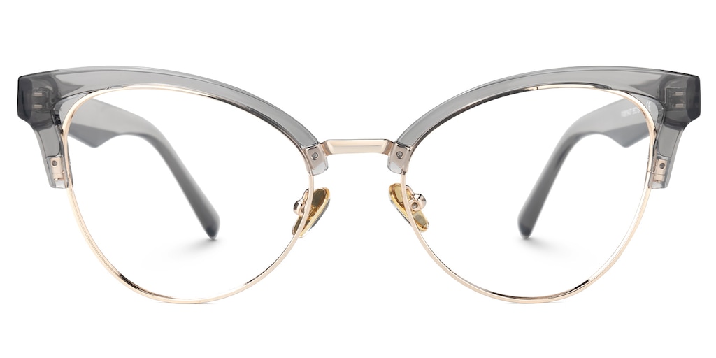 Charlene Browline Gray Glasses