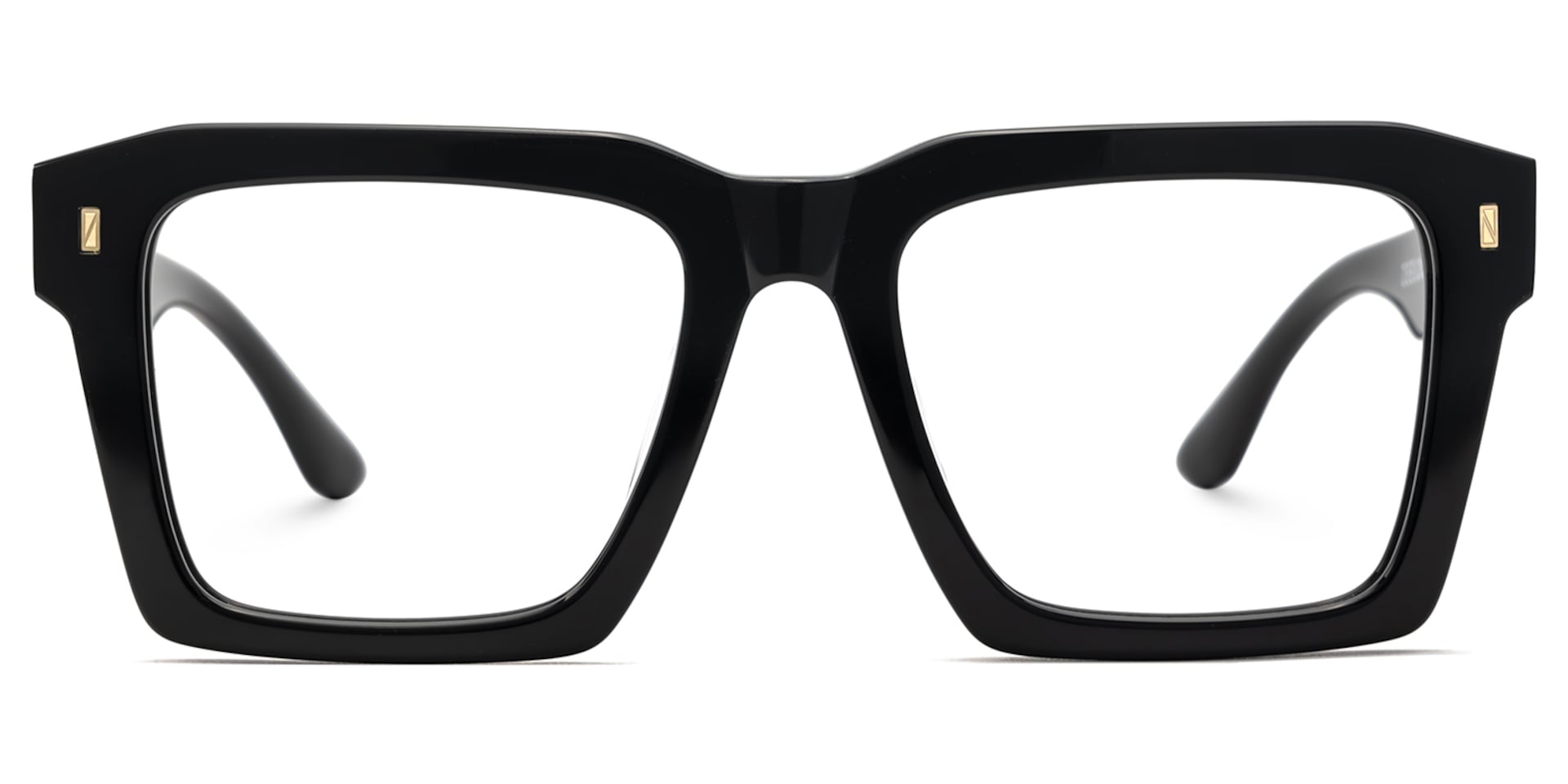 Large Square Prescription Glasses With Black Color1