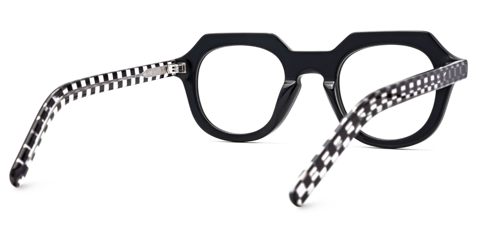 Black Geometric Eyewear - Jameica on Sale | Zeelool3