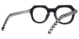 Jameica Geometric Black Glasses3