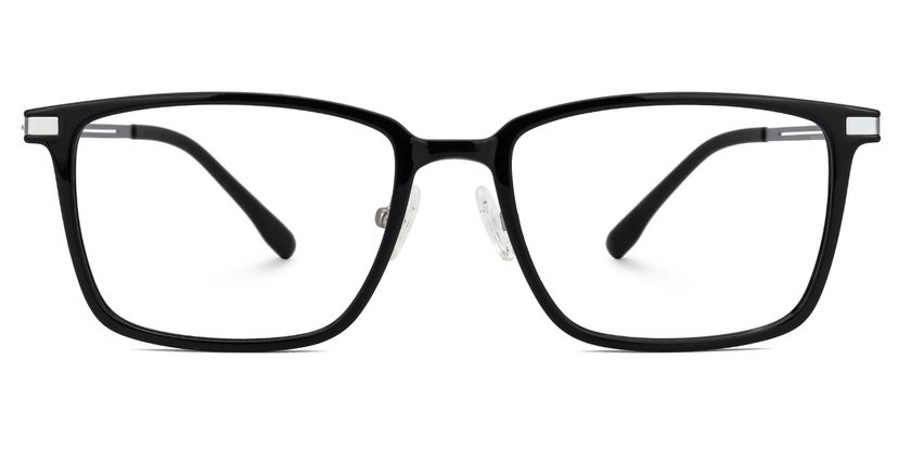 Ivonne Rectangle Black Glasses