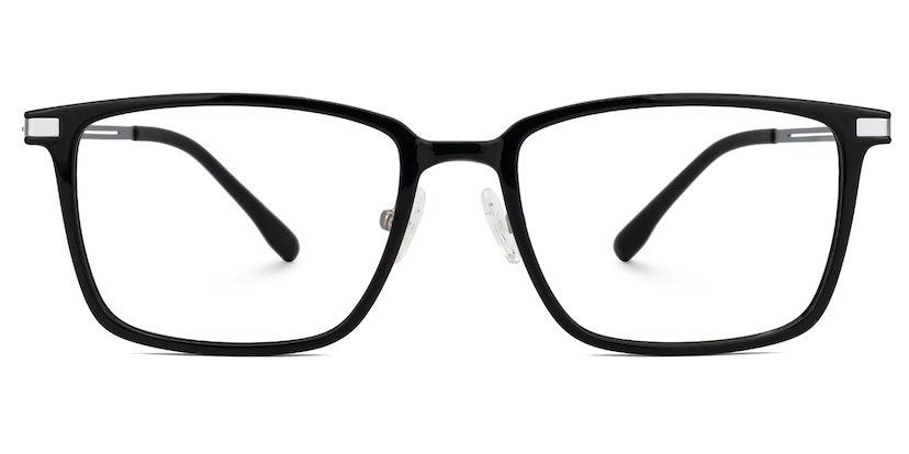 Ivonne Rectangle Black Glasses