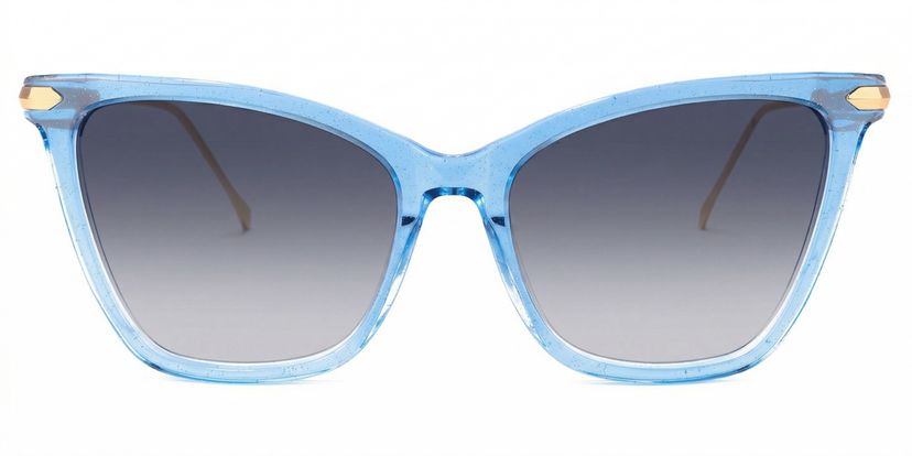 Hilary Butterfly Blue Glasses