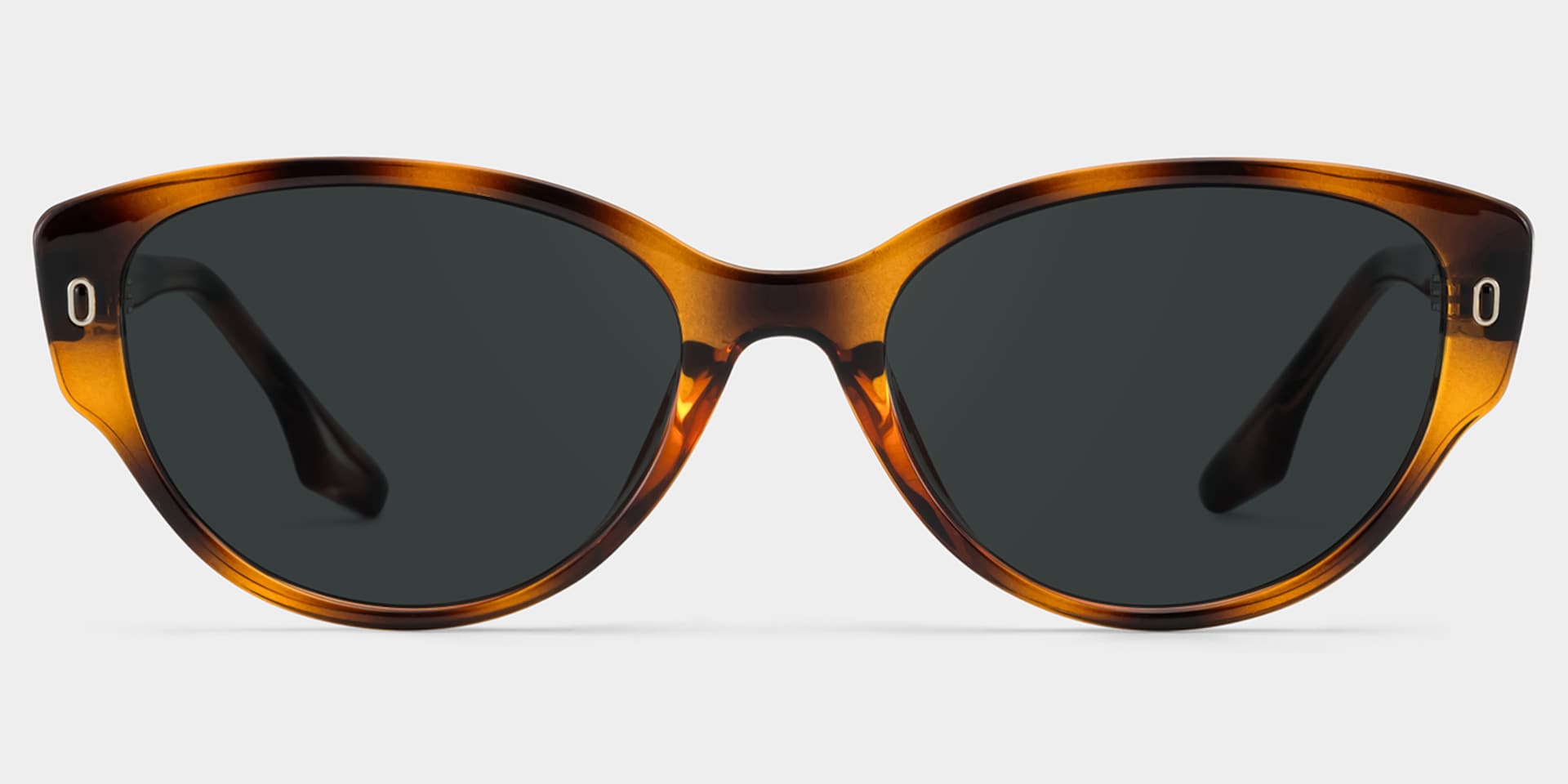 Livia Tortoise Frame Polarized Sunglasses with cat-eye Style Online | ZEELOOL0