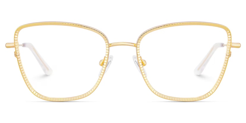 Solimar Square Gold Glasses