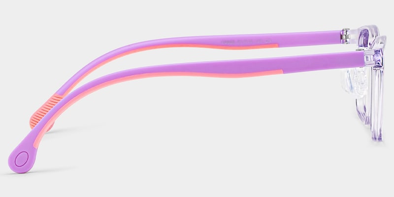 Sunny Rectangle Purple Frame Eyeglasses for Tween3