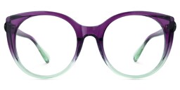 Migdalia Cateye Purple Glasses0