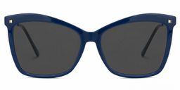 Isaebella Butterfly Blue Glasses0