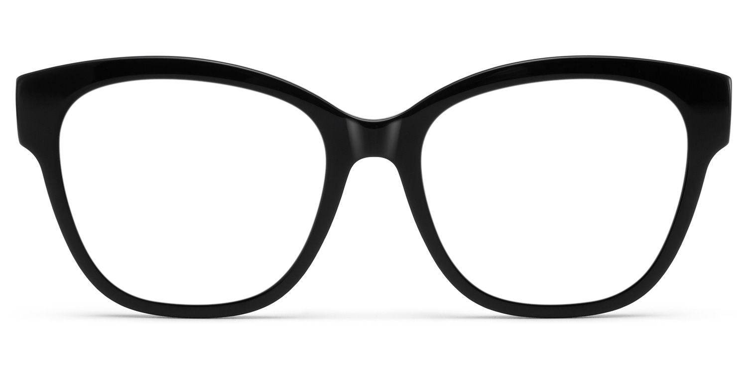 Everest Black Butterfly Glasses | Retro Varsity Chic