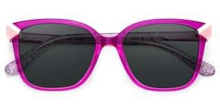 Nolan Square Neon Pink Glasses2