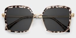 Cordaro Square Clear Tortoise Shell Glasses1