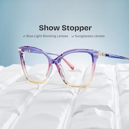 Lamar Butterfly Multicolor Glasses2