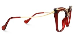 Winston Butterfly Red Glasses2