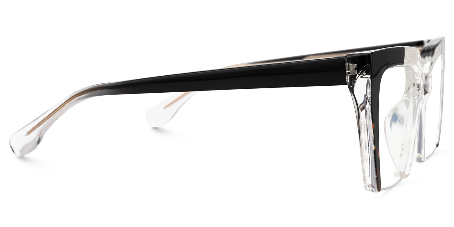 Shaun Cateye Black Glasses2