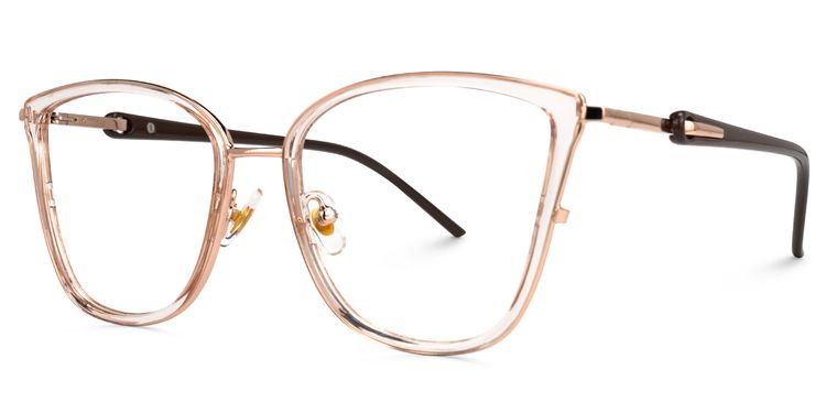 Marisa Cateye Beige Glasses