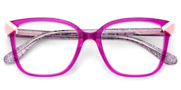 Nolan Square Neon Pink Glasses3