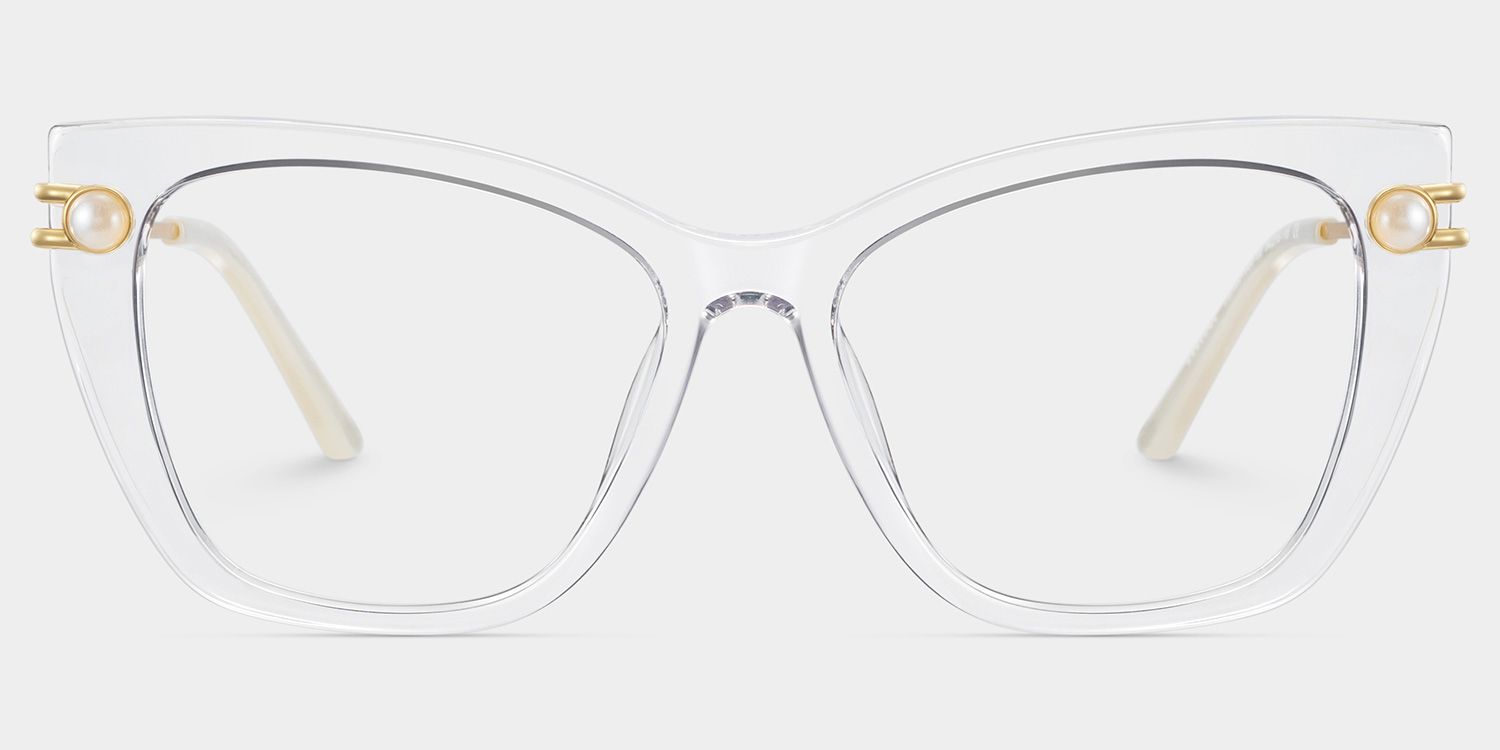 Victor Eyeglasses in Cat eye Clear Frame | Zeelool2