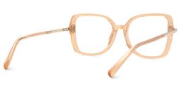 Tamecka Square Beige Glasses3