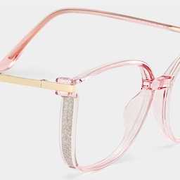 Rodz Square Flesh Pink Glasses5